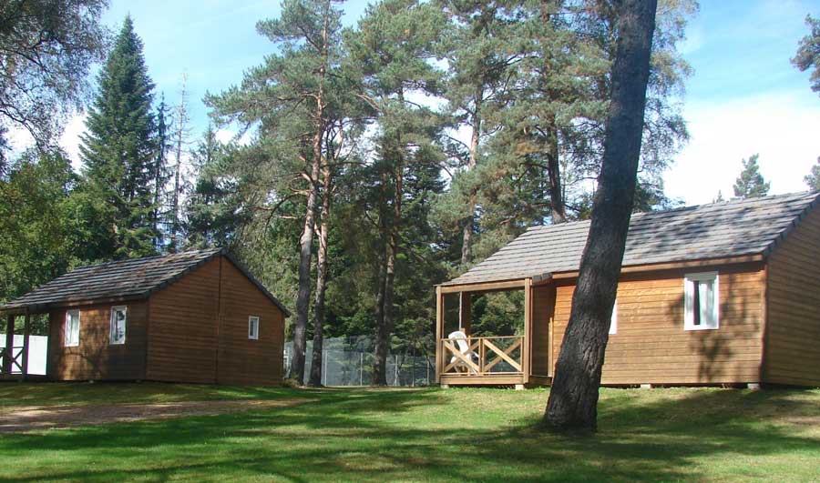 chalet camping correze