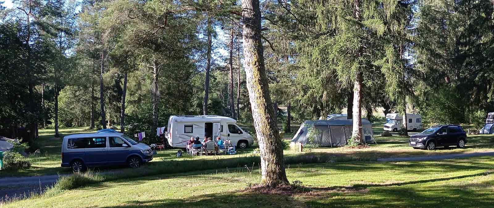 emplacement camping caravane correze