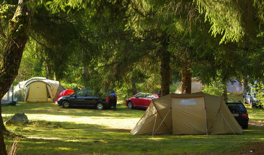 emplacement camping peche correze