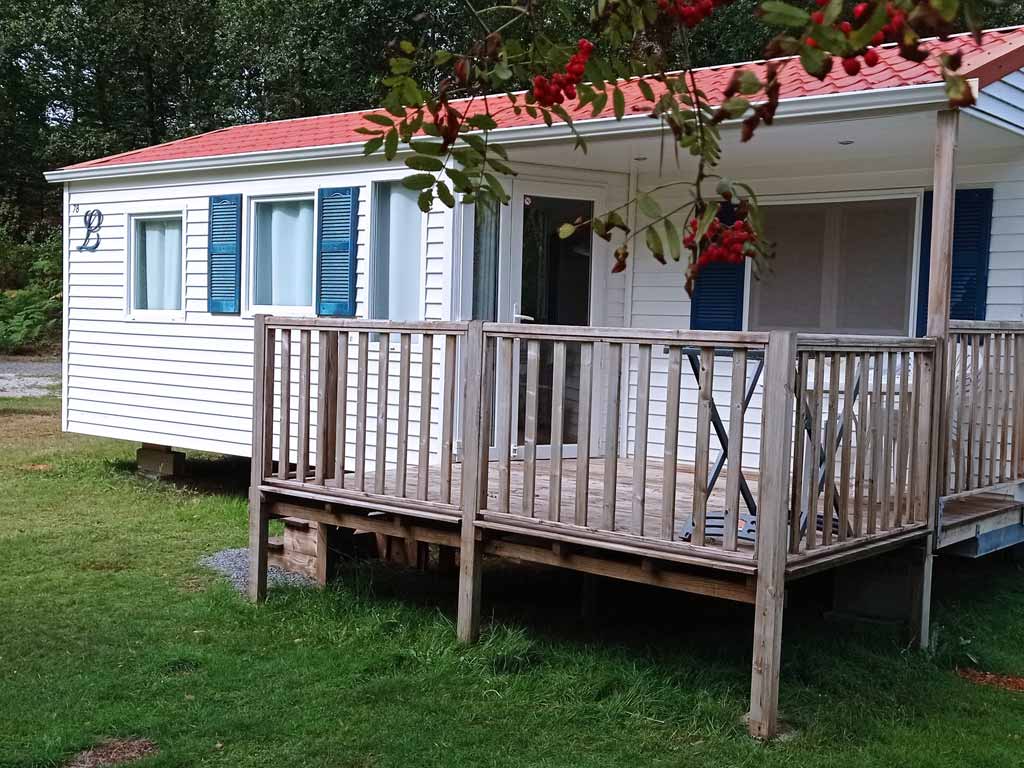 location Mobil Home 4 personnes camping correze